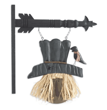 13" Scarecrow Arrow Replacement - Ruffled Feather