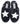 3D Plush White Star Slippers - Ruffled Feather