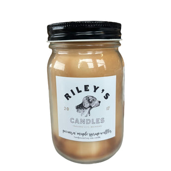Riley's Candles - Pecans N' Maple Syrup Waffles Candle - 16oz