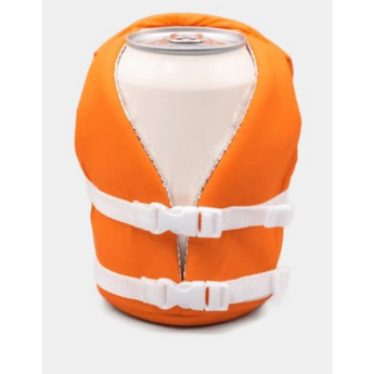 Orange Beverage Life Vest