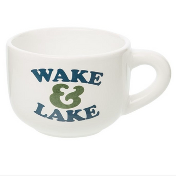 Wake & Lake Cappuccino Mug