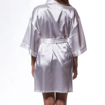 Adult Satin Robe - Ruffled Feather