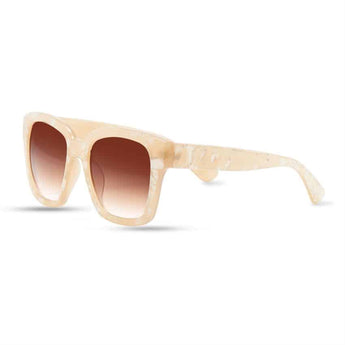 Aubrey Lynn Sunglasses - Sand - Ruffled Feather