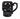 Black Ceramic Skull Mug - Ruffled Feather