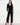 Black Jumpsuit - Ruffled Feather