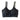 Black Metallic Multi Color Bra - Ruffled Feather
