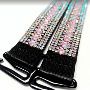 Bling Bra Strap Pink - Ruffled Feather