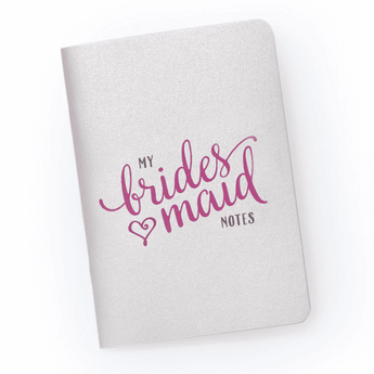 Bridal Party Pocket Notebooks - Ruffled Feather