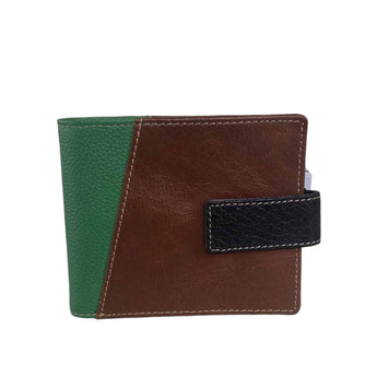 Caleb Plain Leather Wallet - Ruffled Feather