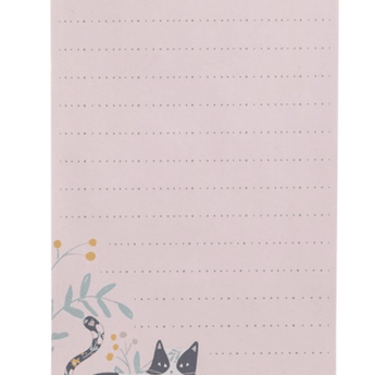 Cat Magnetic Notepad - Ruffled Feather