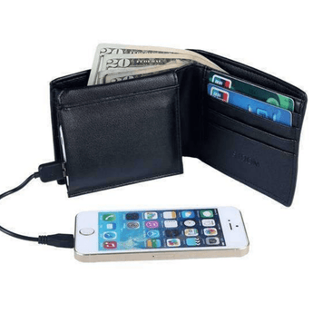 Charging Wallet - Ruffled Feather