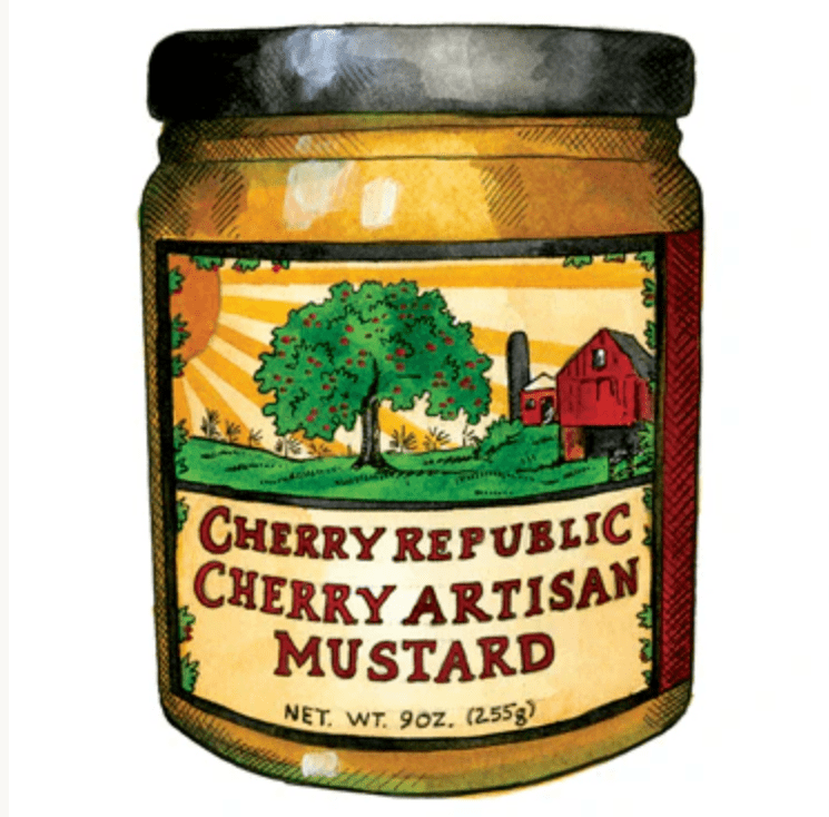 Cherry Republic - Cherry Artisan Mustard - Ruffled Feather