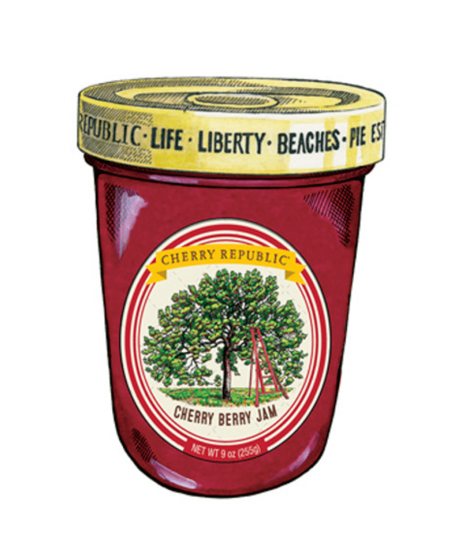 Cherry Republic - Cherry Berry Jam - Ruffled Feather