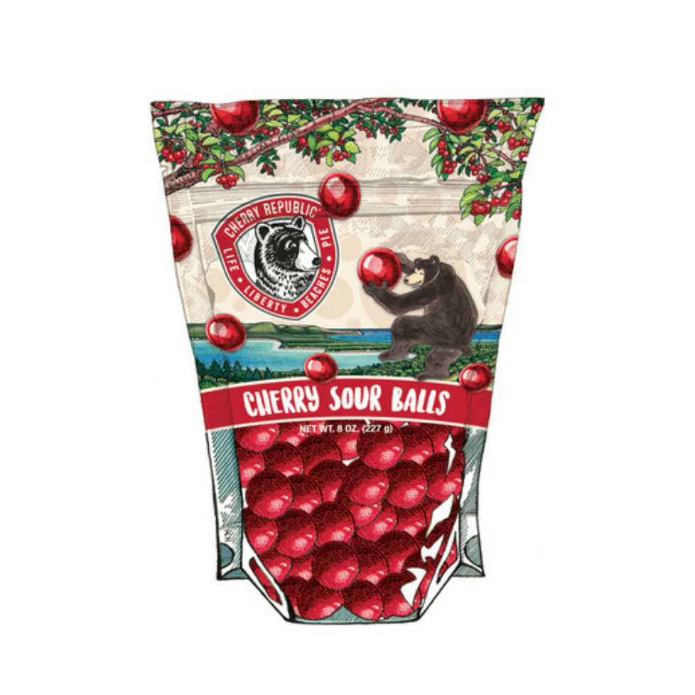 Cherry Republic - Cherry Sour Balls - Ruffled Feather