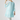 CLEARANCE - Aimee - Crochet Panel Ruffle Tunic - Auqa - Ruffled Feather