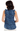 CLEARANCE Angeline Navy Tank - Ruffled Feather