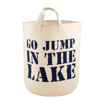 CLEARANCE - "Go jump in the Lake" Tote Bag - Ruffled Feather