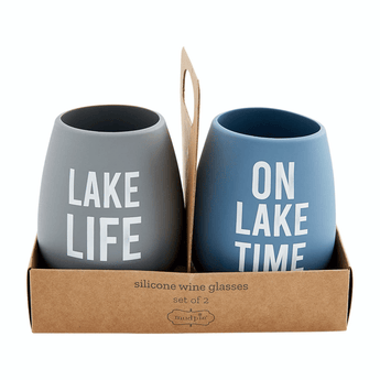 CLEARANCE Lake Time Silicone Glasses - Ruffled Feather