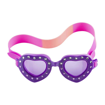 CLEARANCE Purple Heart Girl Goggles - Ruffled Feather
