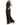 CLEARANCE - Vega Jumper - Black - Ruffled Feather