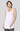 CLEARANCE - White Crinkle Liz Tank - Ruffled Feather