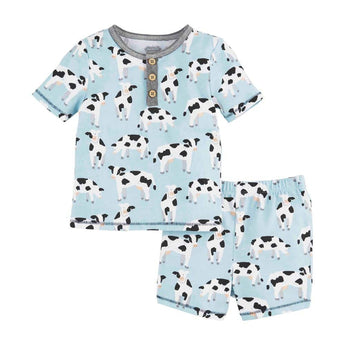 Cow Toddler Pajama Set - Ruffled Feather