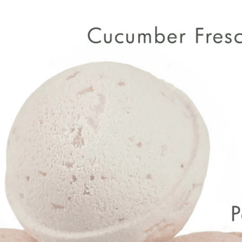 Cucumber Fresca Fizzer Soak Balls - Ruffled Feather