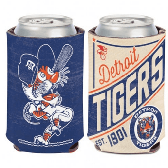 Detroit Tigers Cooperstown Can Coolie - Ruffled Feather