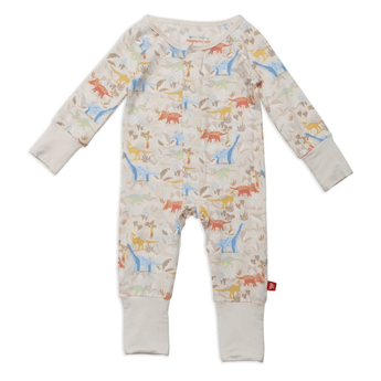 Ext-Roar-Dinary Magnetic Grow With Me Coverall - Ruffled Feather