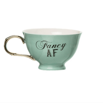 Fancy AF Tea Cup - Ruffled Feather