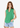 Fia Alpine Green Ruffled Neck Sleeveless Tank - Ruffled Feather