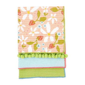 Floral Dishcloth Set - Ruffled Feather