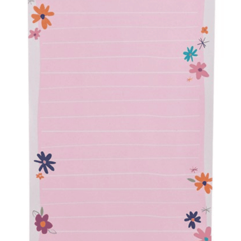 Floral Magnetic Notepad - Ruffled Feather
