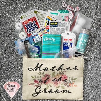 Floral Mother of the Groom – Wedding Survival kit - Ruffled Feather