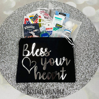 Foil Bless Your Heart Bag - Ruffled Feather