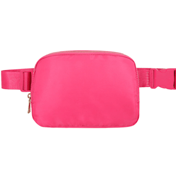 Fucshia Pink Waist Bag - Ruffled Feather