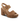Gamona -Tan Suede Sandal - Ruffled Feather