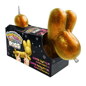 Glitter Stretchi Balloon Dogs - Ruffled Feather