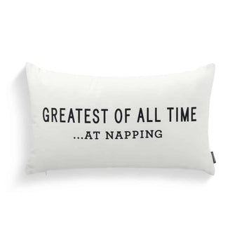 Greatest of All Time Pillow - Ruffled Feather