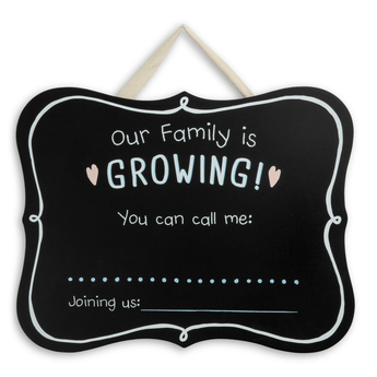 Growing Family Sign - Ruffled Feather