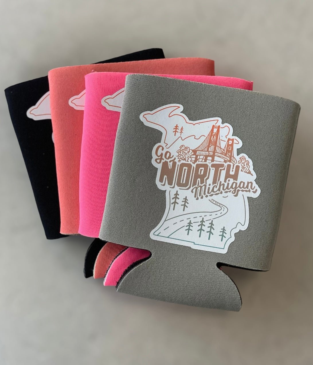 Happy Little Michigan - Coozie - Ruffled Feather