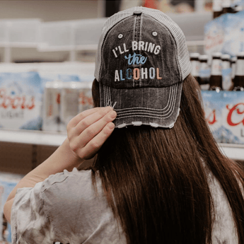 I'll Bring the ALCOHOL Trucker Hat - Ruffled Feather