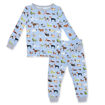 In-Dognito Magnetic 2pc Toddler Pajamas - Ruffled Feather
