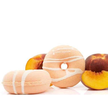 Juicy Peach Donut Bath Bomb - Ruffled Feather