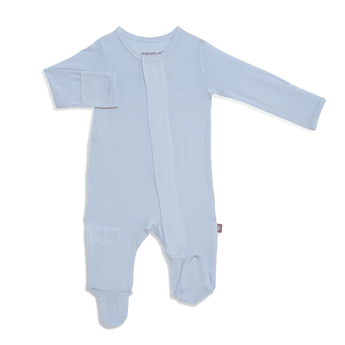 Magnetic Me - Baby Blue Footie - Ruffled Feather