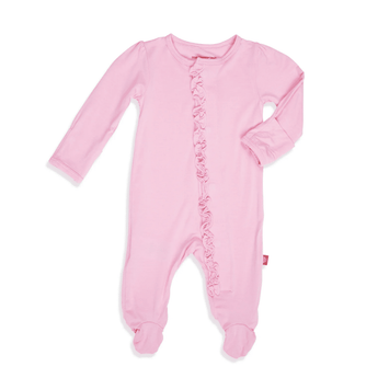 Magnetic Me - Peony Footie - Ruffled Feather
