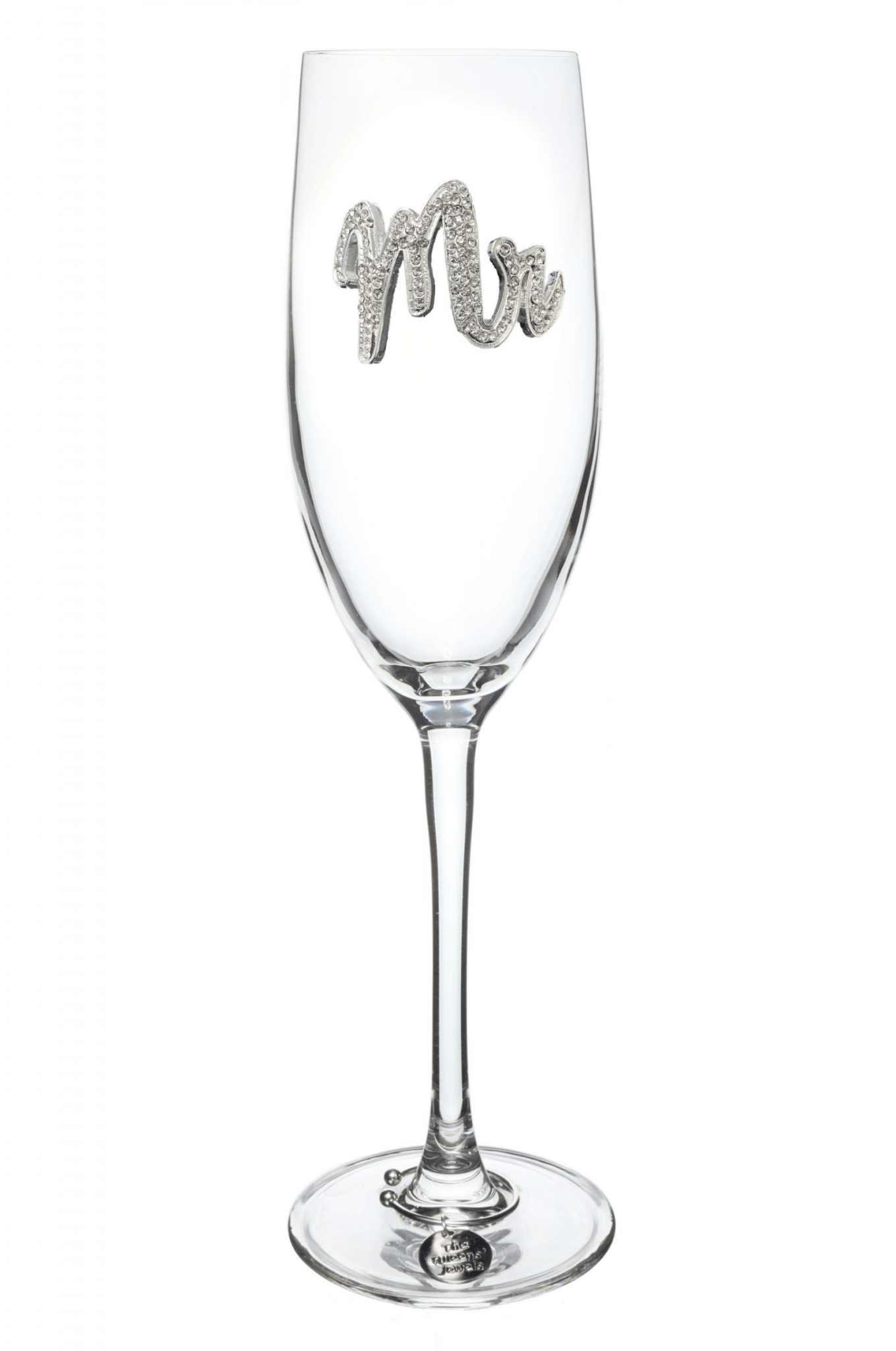 Mr. Champagne Flute - Ruffled Feather