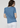 Siena Rib Shirred Top - Coastline - Ruffled Feather
