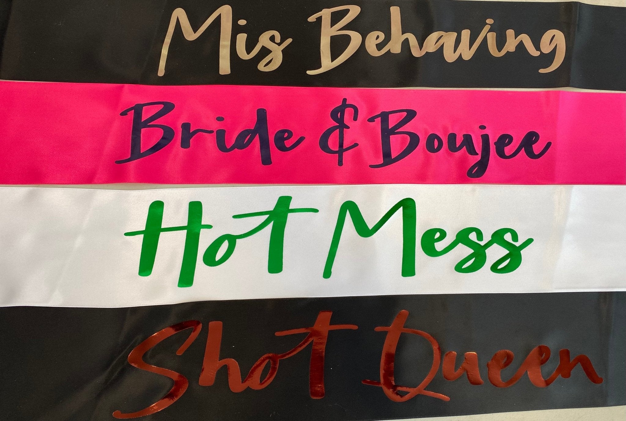 Silly Sashes - Ruffled Feather