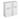 Silver Square Cross Plaque - Ruffled Feather